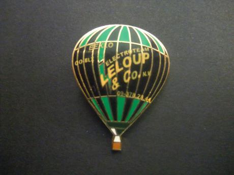 Electroteam Leloup & Co Eeklo België luchtballon